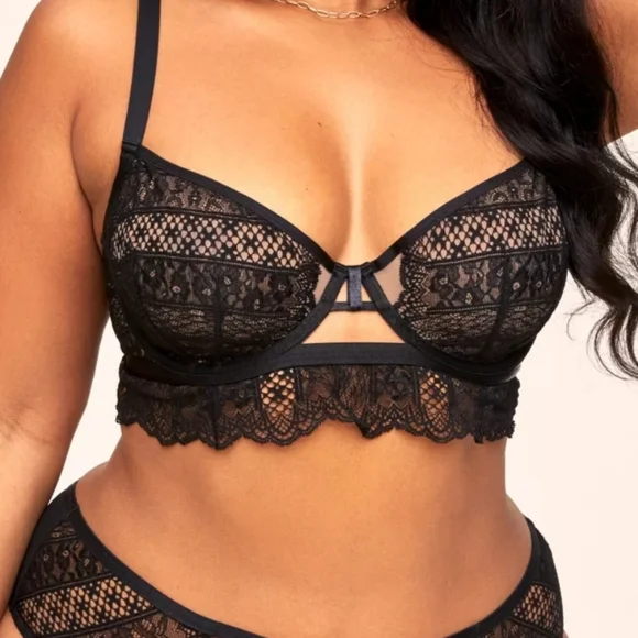 NWT Set Of 2 Adore Me 38 G Bra Lace Melrose & Odette Unlined Balconette Lingerie - Picture 4 of 9